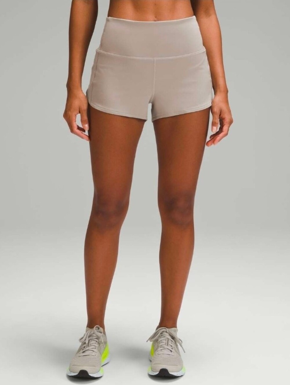 Lululemon Speed Up High-Rise Lined Short 2.5" Riverstone Size 6